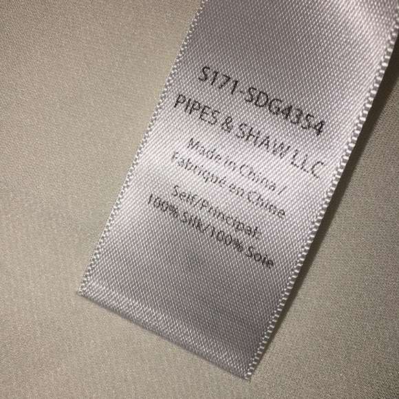 Veronica Beard Cream Ruffle-Sleeve Silk Blouse Size 0 - Picture 7 of 8